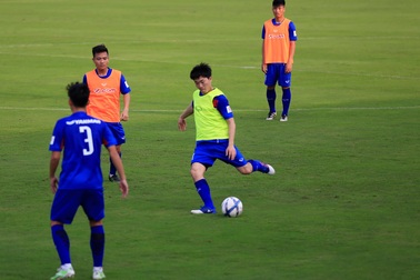 Xuân Trường bình phục chấn thương và tập luyện cùng đội tuyển Việt Nam