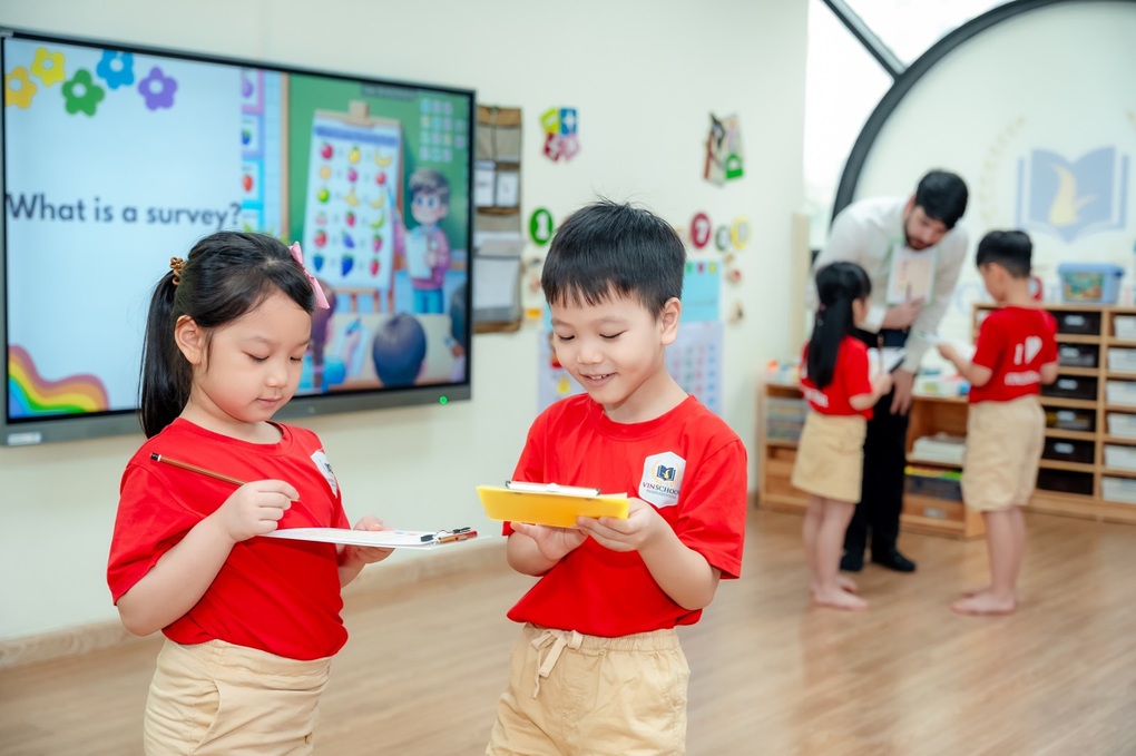Chương trình Toán Cambridge tại Vinschool: Ươm mầm non từ giáo dục kỹ năng thống kê - 5 Chương trình Toán Cambridge tại Vinschool: Ươm mầm non từ giáo dục kỹ năng thống kê - 5