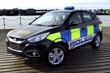 Cảnh sát Anh thích xe Hyundai