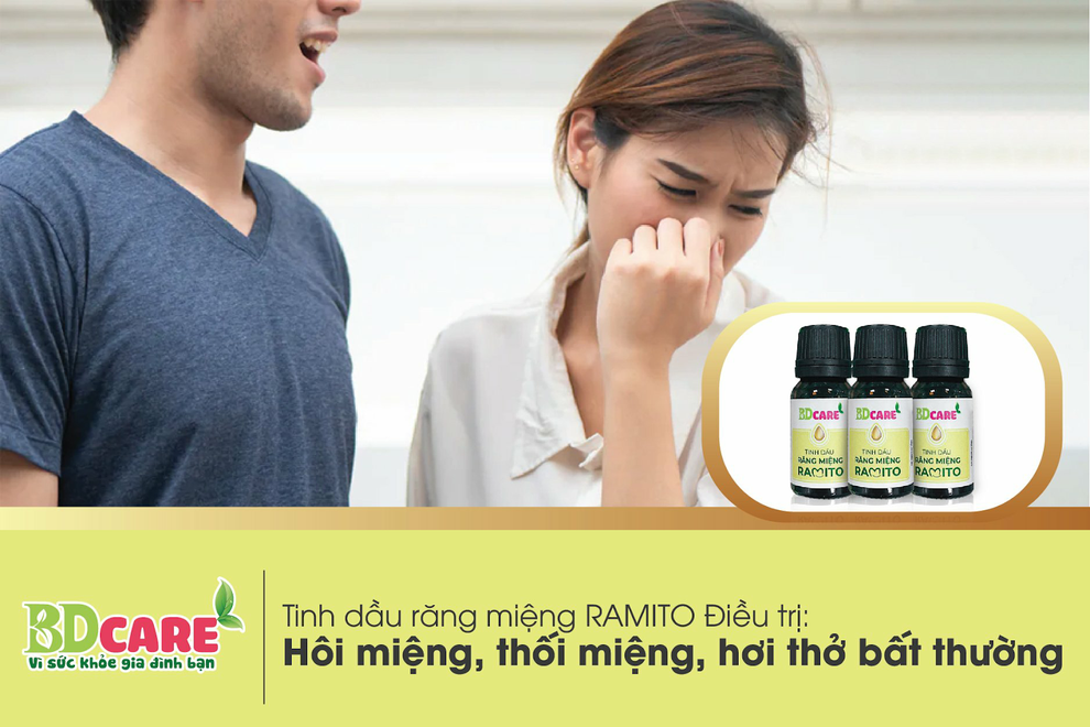 Tinh dầu răng miệng Ramito - lợi chắc răng bền, thổi bay hôi miệng - 1 Tinh dầu răng miệng Ramito - lợi chắc răng bền, thổi bay hôi miệng - 1