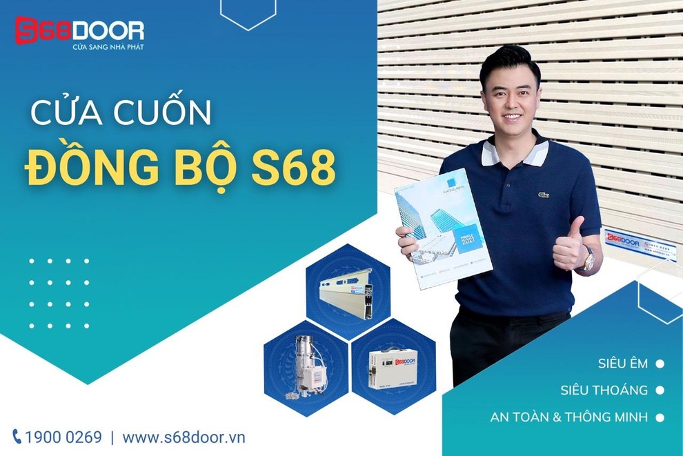 S68DOOR - Giải pháp cửa cuốn đồng bộ thế hệ mới - 1