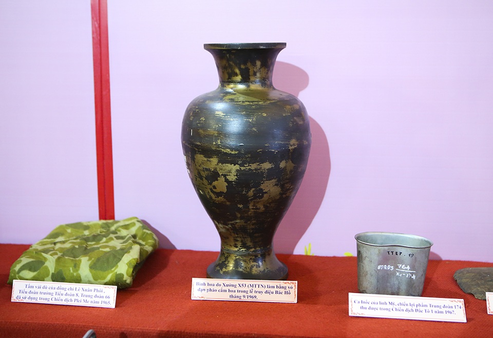 Hàng nghìn kỷ vật chiến tranh được trưng bày tại Thái Nguyên - 2 Hàng nghìn kỷ vật chiến tranh được trưng bày tại Thái Nguyên - 2