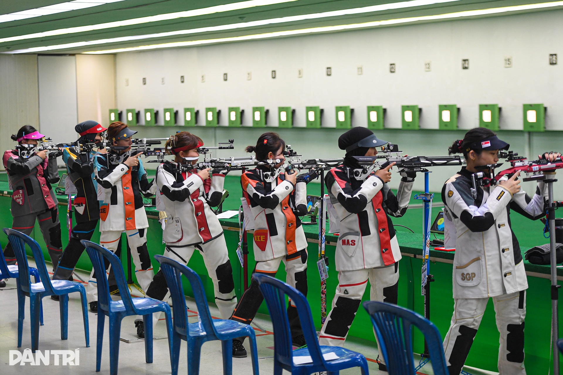 Ngày thi đấu đầy tiếc nuối của nữ cặp đôi xạ thủ tại SEA Games 33 - 2