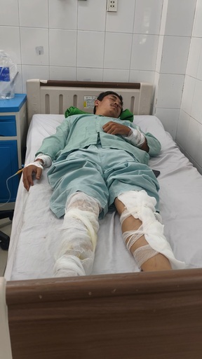 Người cha kể khoảnh khắc quay lại xe khách bốc cháy ở Đồng Nai để cứu con