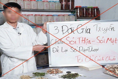 Không được sử dụng hình bác sĩ để quảng cáo bán hàng đa cấp