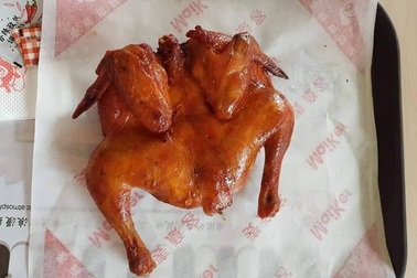 80 ngàn đồng/con gà nướng Trung Quốc, dân Việt ham đồ thải loại bên kia biên giới