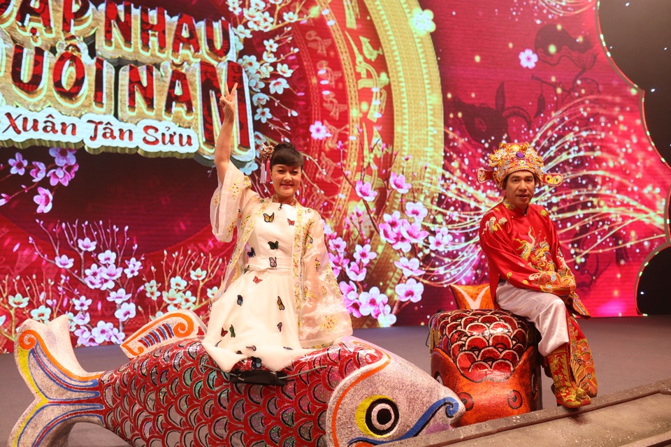 Hình ảnh hài hước trong buổi ghi hình không khán giả của Táo Quân - 13 Hình ảnh hài hước trong buổi ghi hình không khán giả của Táo Quân - 13