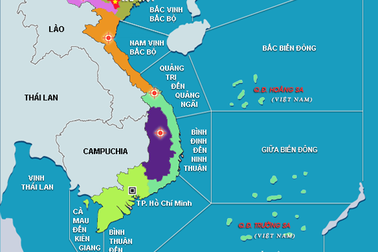 Xuất hiện vùng áp thấp trên Biển Đông