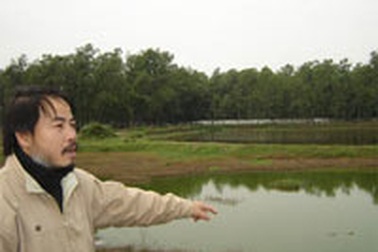 Hồ "phong thủy" dùng để chứa nước thải!