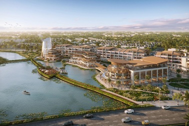 Ecopark triển khai trung tâm thương mại trên mặt nước đầu tiên ở Việt Nam