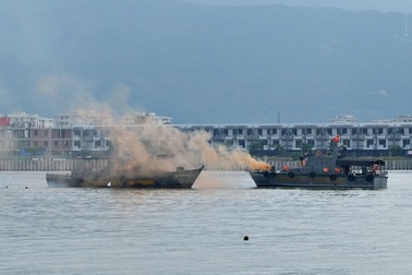Việt Nam, Hoa Kỳ cùng diễn tập ứng phó sự cố tràn dầu trên sông Hàn