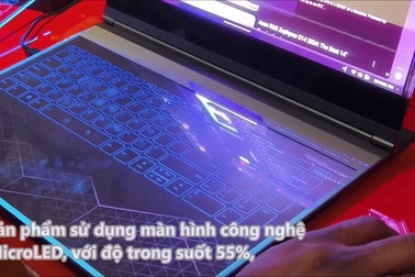 Trải nghiệm thực tế laptop màn hình trong suốt của Lenovo