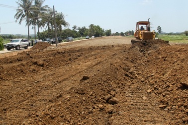 Xử lý các hành vi cản trở trái phép thi công dự án QL 1