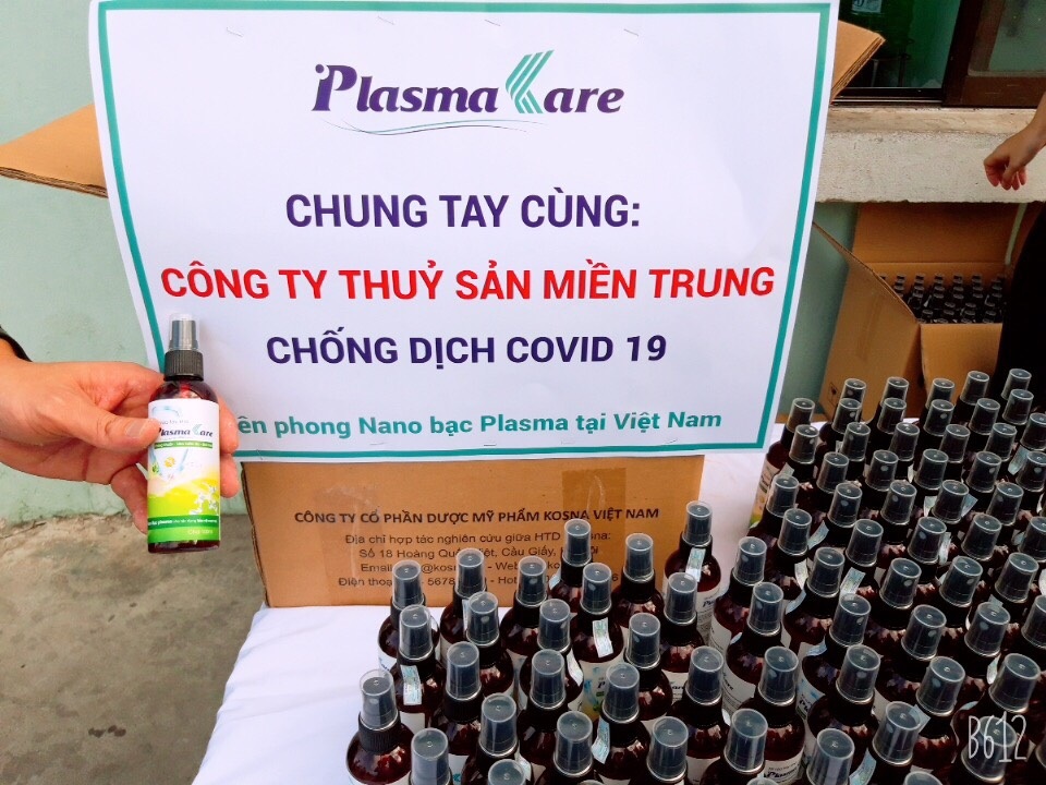 Cùng Đà Nẵng đẩy lùi Covid -19, doanh nghiệp Dược tặng 5000 rửa tay khô Plasma Bạc - 5 Cùng Đà Nẵng đẩy lùi Covid -19, doanh nghiệp Dược tặng 5000 rửa tay khô Plasma Bạc - 5