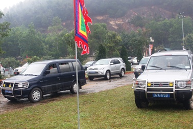 Ra công điện nghiêm cấm sử dụng xe công đi lễ hội