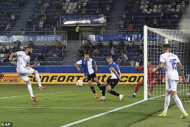 Hazard và Benzema tỏa sáng, Real Madrid thắng tưng bừng ngày mở màn La Liga