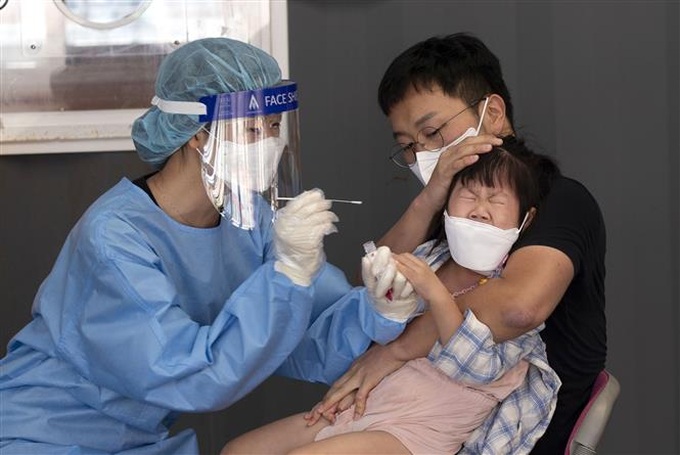 Cập nhật COVID-19 đến sáng 27/9: Số ca cộng đồng ở Lào tăng 10 lần trong 1 tháng - Ảnh 1. Cập nhật COVID-19 đến sáng 27/9: Số ca cộng đồng ở Lào tăng 10 lần trong 1 tháng - Ảnh 1.