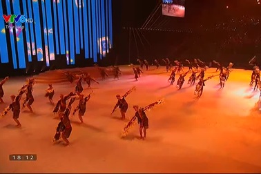 Màn vũ đạo đầu tiên tại lễ khai mạc SEA Games 30