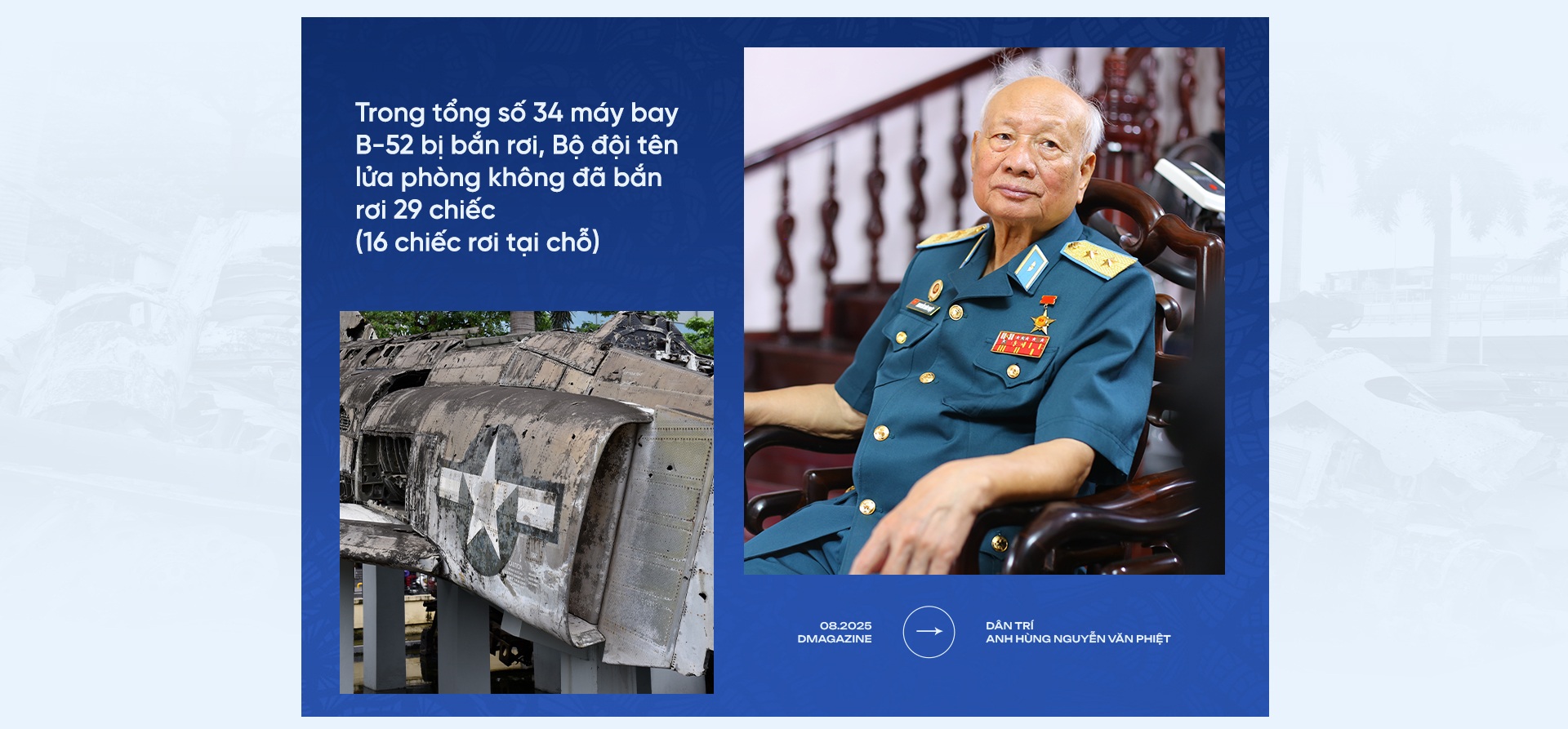 Anh hùng Nguyễn Văn Phiệt và ký ức 10 phút bắn rơi 2 B-52 trên bầu trời Hà Nội - 19 Anh hùng Nguyễn Văn Phiệt và ký ức 10 phút bắn rơi 2 B-52 trên bầu trời Hà Nội - 19