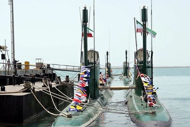 Hải quân Iran có thêm 4 tàu ngầm tự chế 