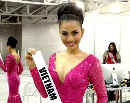 Trương Thị May và hành trình nỗ lực tại cuộc thi Hoa hậu Hoàn vũ 2013