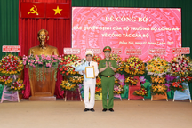 Thiếu tướng Nguyễn Sỹ Quang làm Giám đốc Công an tỉnh Đồng Nai