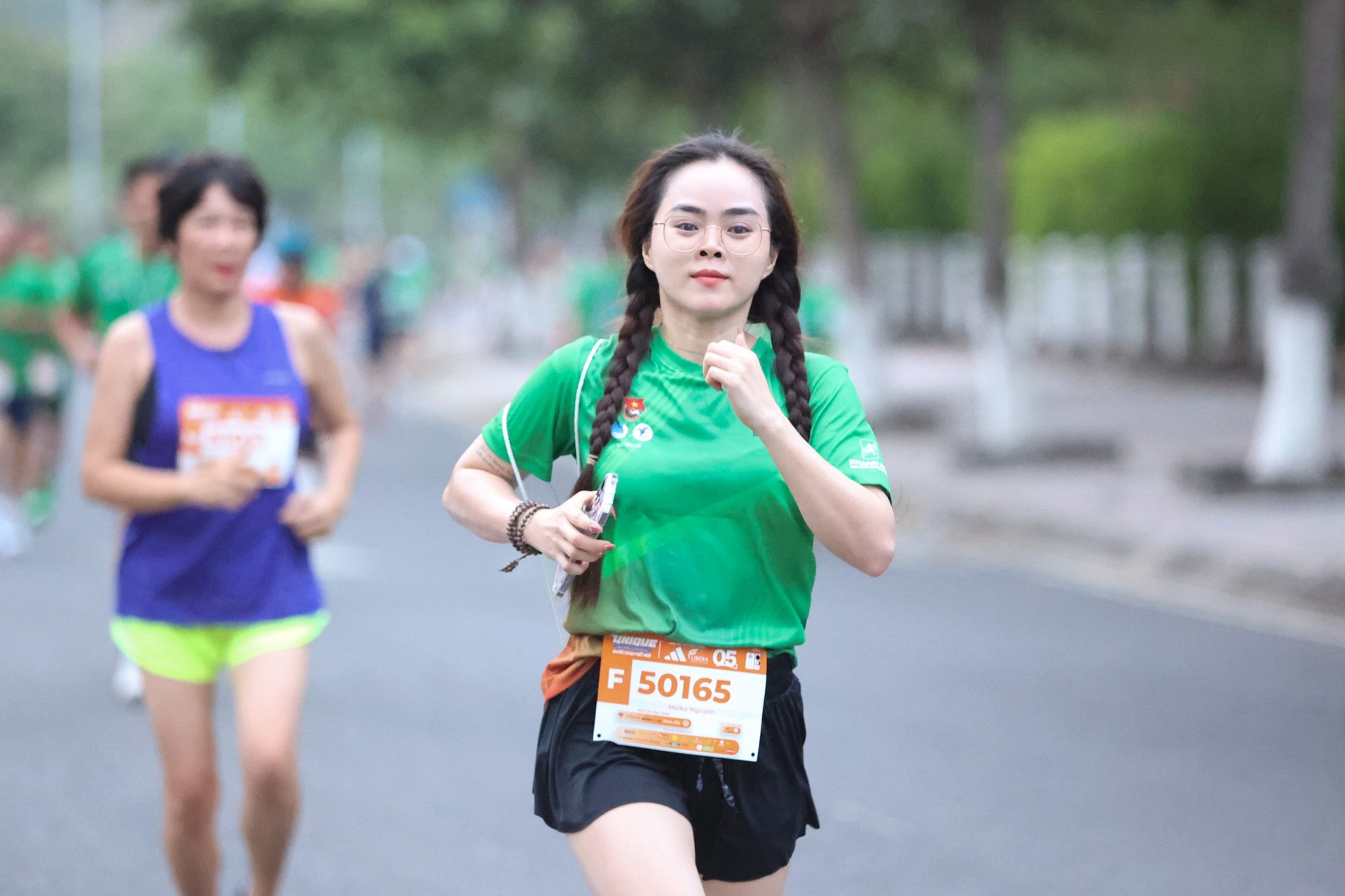 Những bóng hồng trên đường chạy Unique Nha Trang H-Marathon 2024 - 7