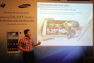 Samsung Galaxy Grand 2 đã chính thức có mặt tại Việt Nam