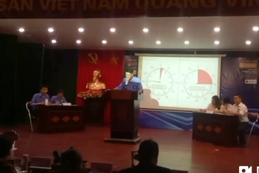 Clip tranh biện của đội quán quân cuộc thi hùng biện sinh viên Kiểm sát