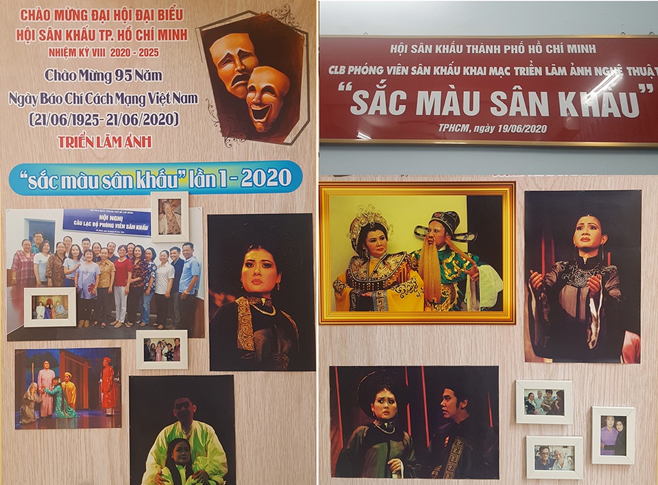 Nhiều nghệ sĩ xúc động nhìn lại ký ức qua triển lãm sân khấu - 1