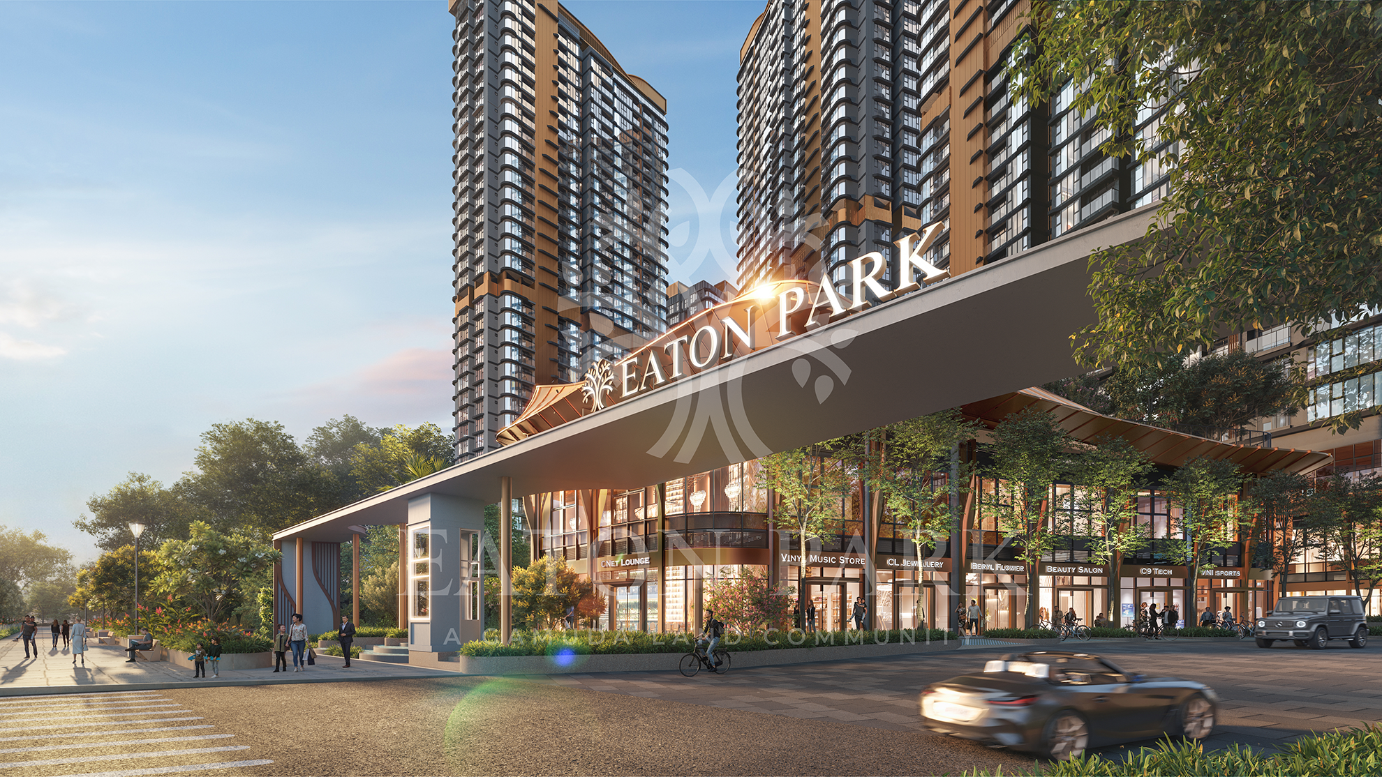 ایٹن پارک - جہاں آرکیٹیکچرل آرٹ شاندار گھر بناتا ہے - 1 Eaton Park - Nơi nghệ thuật kiến trúc tạo nên những tổ ấm tinh tế - 1