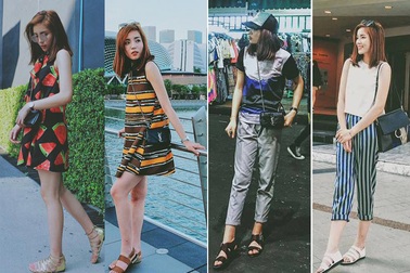 Hoa hậu Kỳ Duyên trẻ trung và giản dị đi du lịch bụi