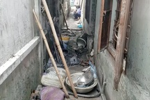 Cứu người đàn ông trong căn phòng trọ bốc cháy