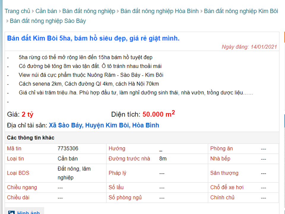 Giá đất nông nghiệp Hòa Bình siêu mềm, chỉ vài chục nghìn đồng/m2 - 1 Giá đất nông nghiệp Hòa Bình siêu mềm, chỉ vài chục nghìn đồng/m2 - 1