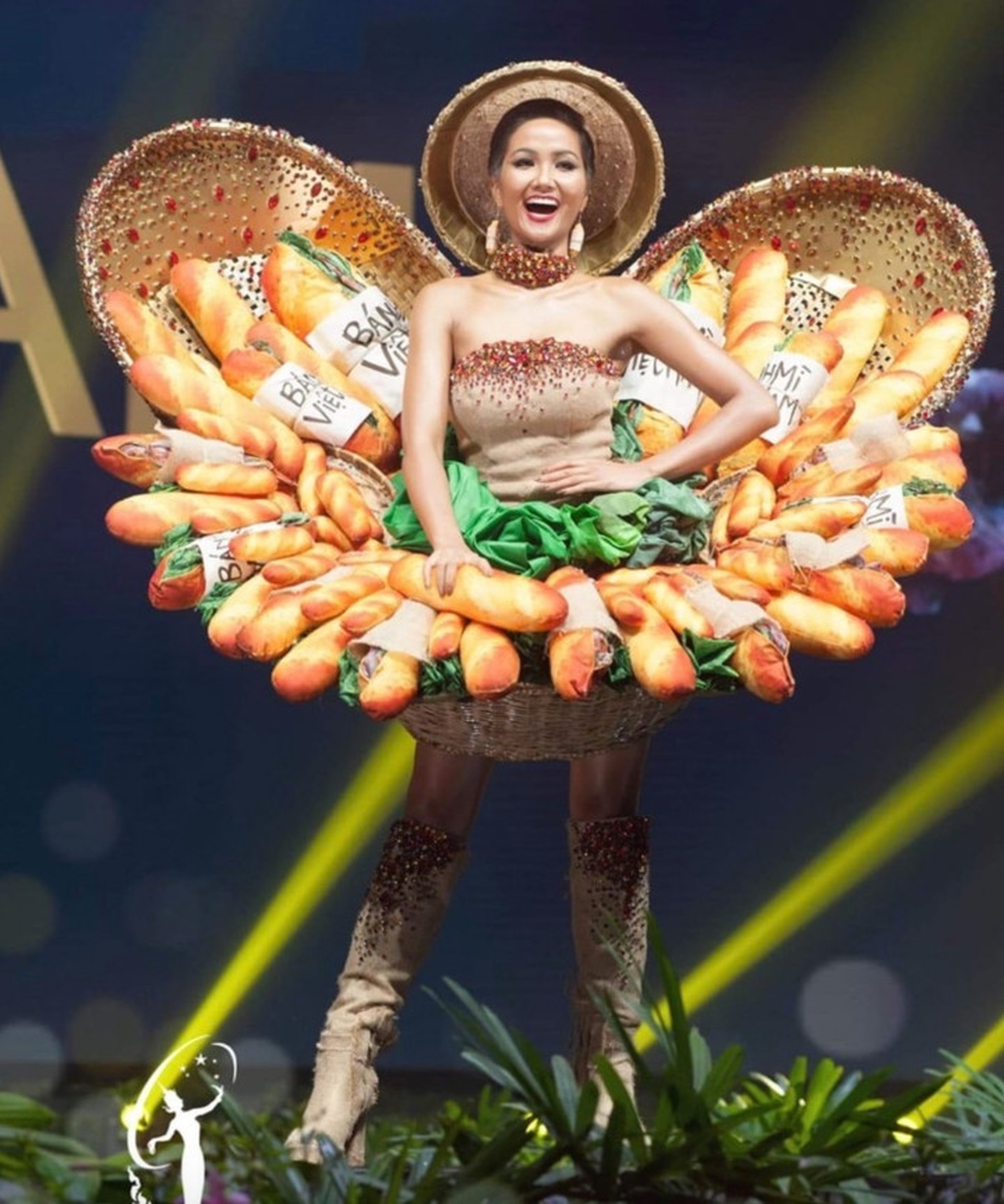 Các đại diện Việt Nam từng trình diễn quốc phục ấn tượng trước Hương Giang - 8