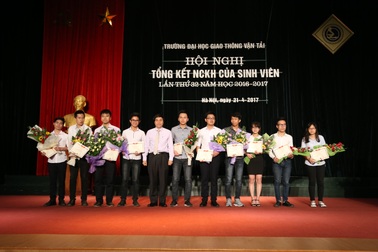 Hơn 560 đề tài nghiên cứu khoa học của sinh viên giao thông được nghiệm thu