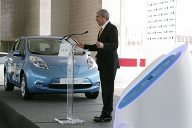 Thủ tướng Bồ Đào Nha chọn Nissan Leaf 