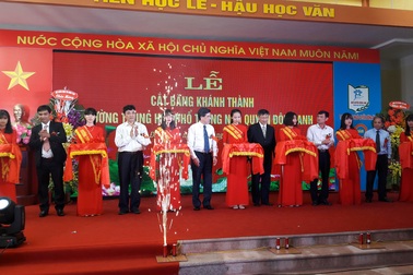 Trường THPT Ngô Quyền thực hiện phương châm “thực học và khởi nghiệp"