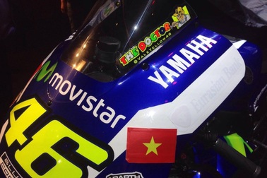 Lần đầu tiên cờ Việt Nam xuất hiện trên trường đua MotoGP thế giới