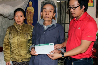 Gần 45 triệu đồng đến với ông Hồ Viết Cầm 