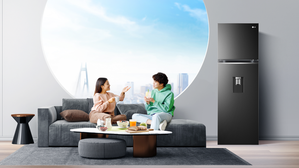 Tủ lạnh ngăn đá trên LG sản xuất 100% tại Hải Phòng dành cho gia đình Việt - 4 Tủ lạnh ngăn đá trên LG sản xuất 100% tại Hải Phòng dành cho gia đình Việt - 4