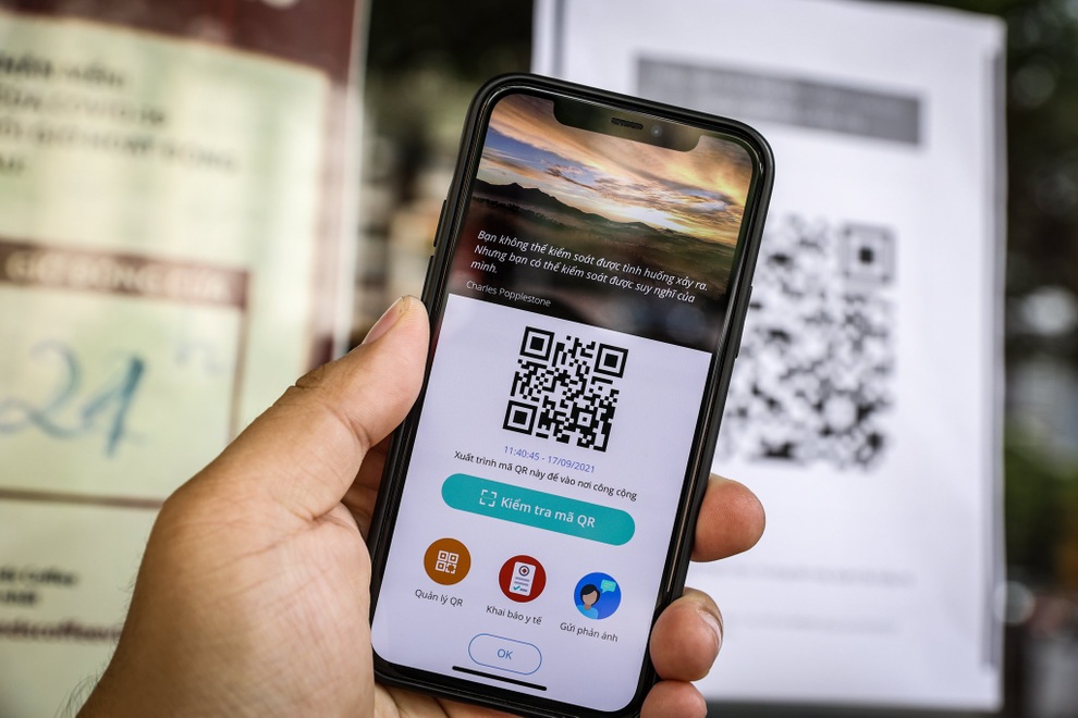 Hơn 8.000 điểm quét mã QR tạo trong ngày đầu hàng quán Hà Nội mở trở lại - 1 Hơn 8.000 điểm quét mã QR tạo trong ngày đầu hàng quán Hà Nội mở trở lại - 1