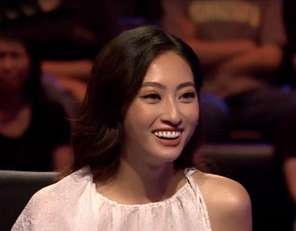 Lương Thùy Linh bất ngờ ngồi ghế nóng thi “Ai là triệu phú” - 6 Lương Thùy Linh bất ngờ ngồi ghế nóng thi “Ai là triệu phú” - 6