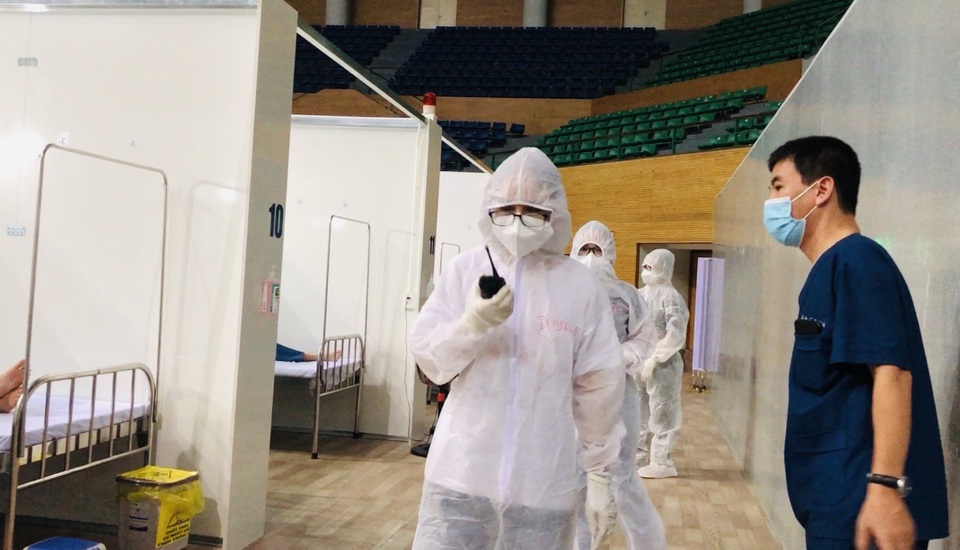 Diễn tập ứng phó tình huống khó tại bệnh viện dã chiến - 3