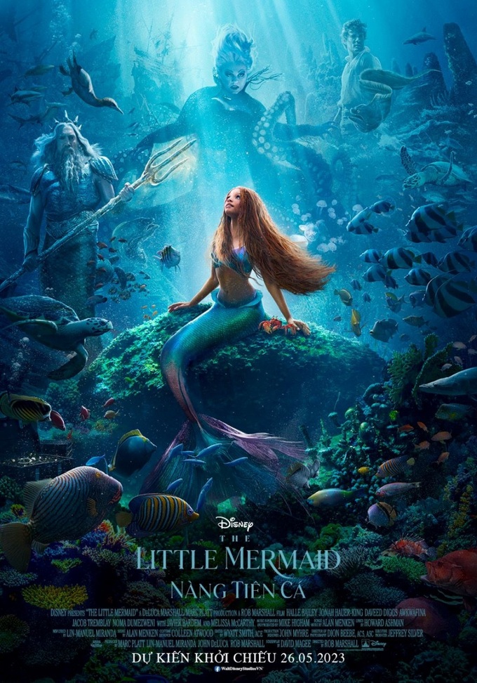 Poster phim “The Little Mermaid”.