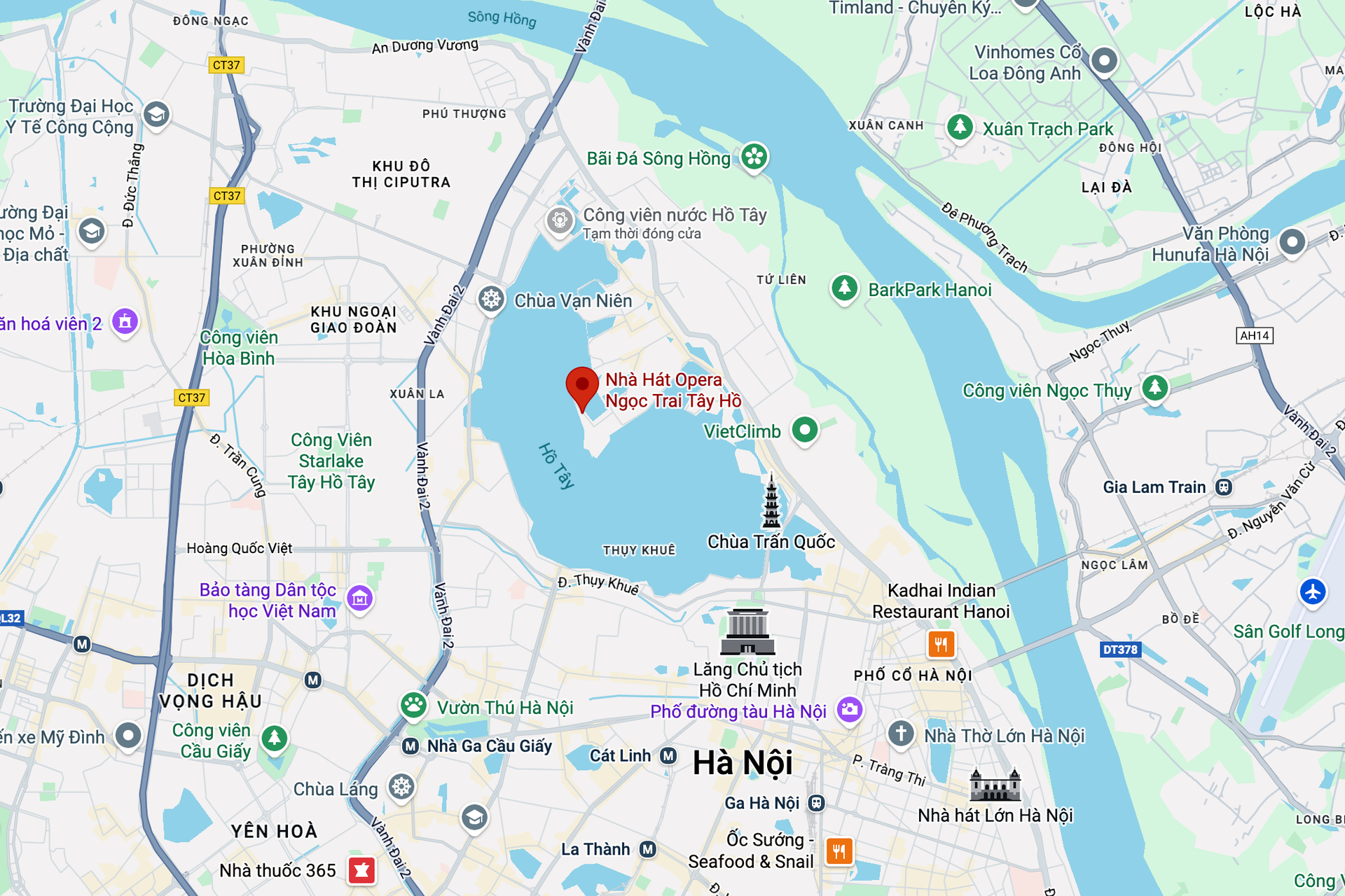 Toàn cảnh đại công trường xây nhà hát Opera Hà Nội bên hồ Tây - 16