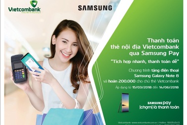 Nhiều ưu đãi hấp dẫn cho khách hàng khi phát hành và thanh toán thẻ Vietcombank