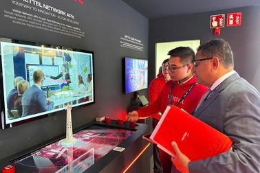 Gian hàng công nghệ của Việt Nam xuất hiện tại triển lãm MWC 2025