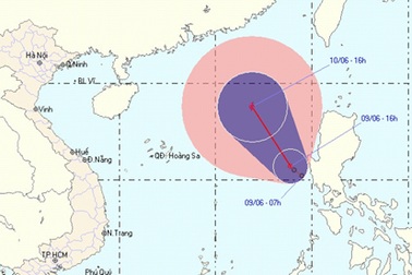 Biển Đông sắp có bão, thời tiết khu vực Hà Nội nguy hiểm