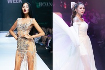 Hoàng Thùy khoe "cặp kiếm Nhật" quyến rũ, Thanh Hằng hóa tiểu thư kiêu kỳ